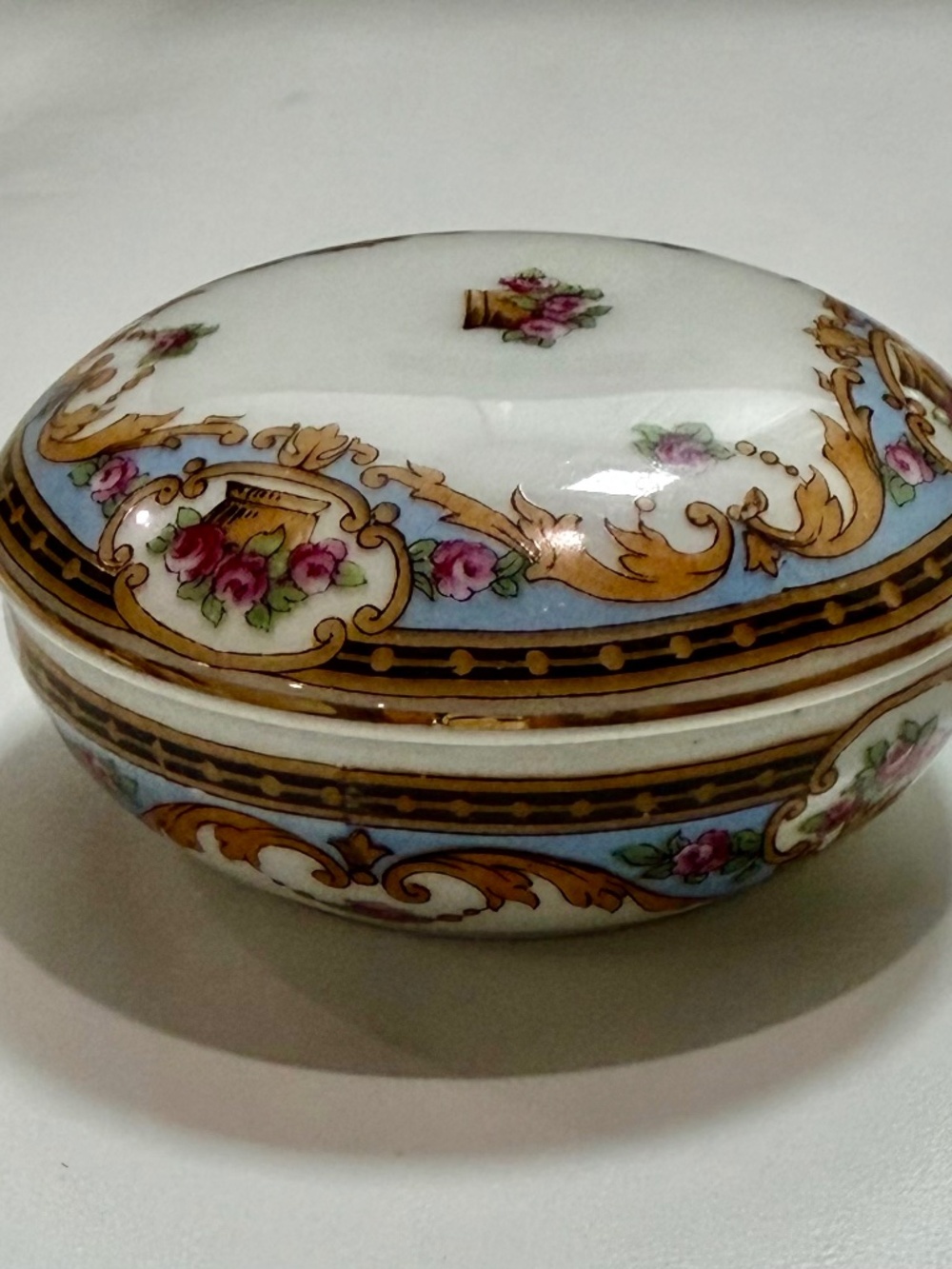 Small Porcelain English Dish